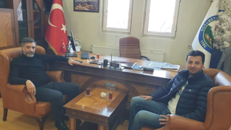İş İnsanı Erkan Aydın'dan Başkan Cemal Can'a ziyaret