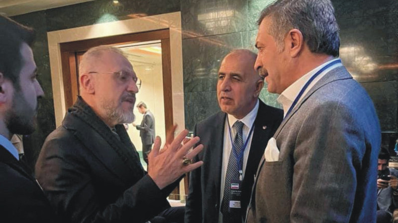 Saim Alpaslan ve Cemal Can, Türkiye-İran İş Forumunda sorunları dile getirdiler