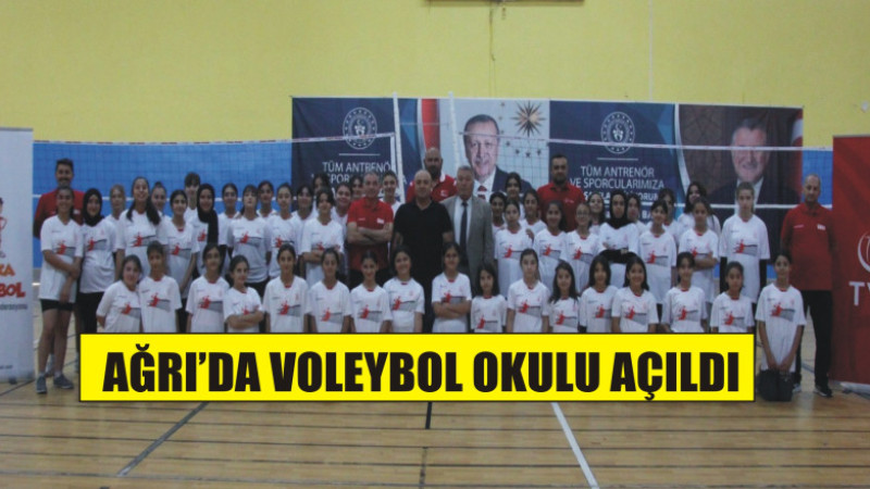 Voleybol Okulu Açıldı