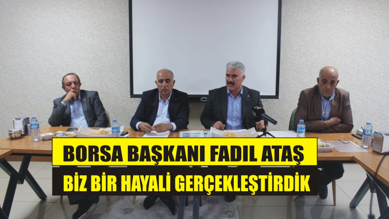 FADIL ATAŞ, 'BİR HAYAL GERÇEK OLDU'