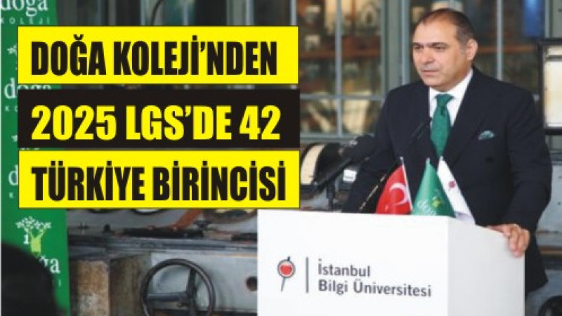 Doğa Koleji'nden 2025 LGS’de 42 Türkiye birincisi