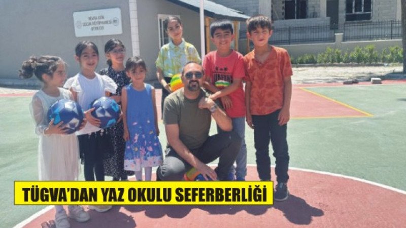TÜGVA’dan Ağrı’da Yaz Okulu Seferberliği