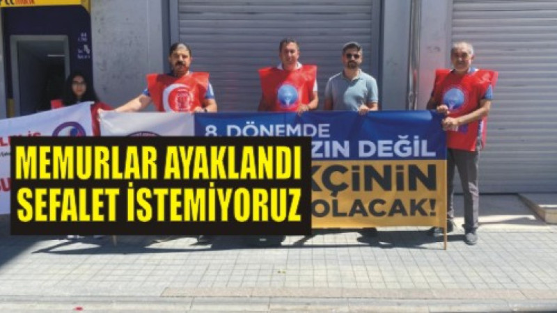 Ağrı’da Memurlar Ayaklandı: “Bu Sefalet Zammını Kabul Etmiyoruz!”