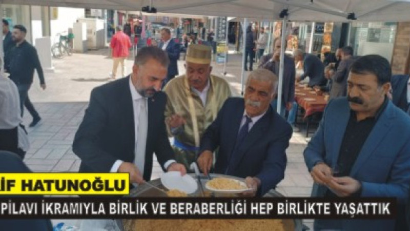 Ahilik Haftası Coşkusu Cumhuriyet Caddesi’nde Yaşandı