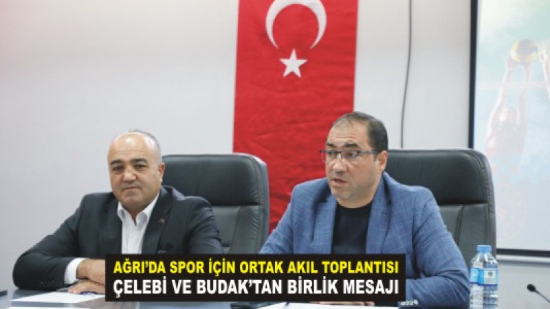 Ağrı’da Sporun Geleceği İçin Güçlü Adım