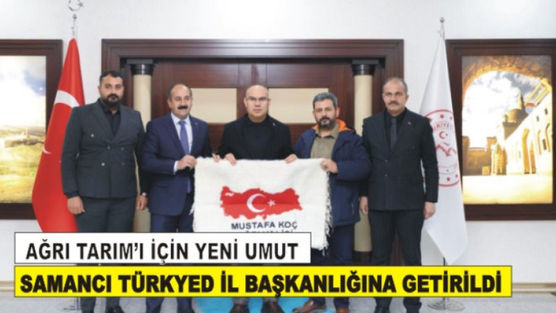 “TÜRKYED Ağrı’da Samancı Dönemi: Üreticinin Güçlü Sesi Artık Daha Yüksek”