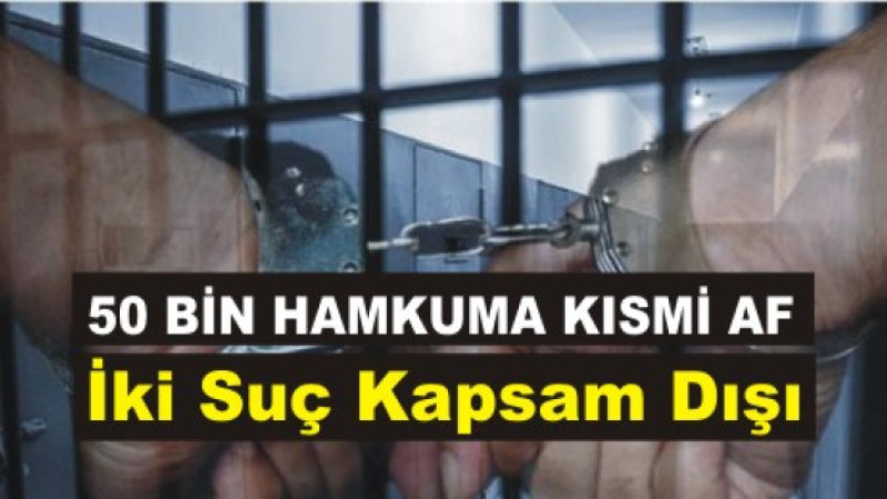 50 bin mahküma kısmi af piyangosu
