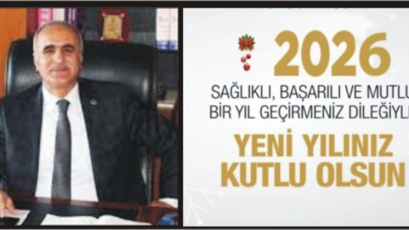 İSMET ASLAN'DAN YENİ YIL MESAJI