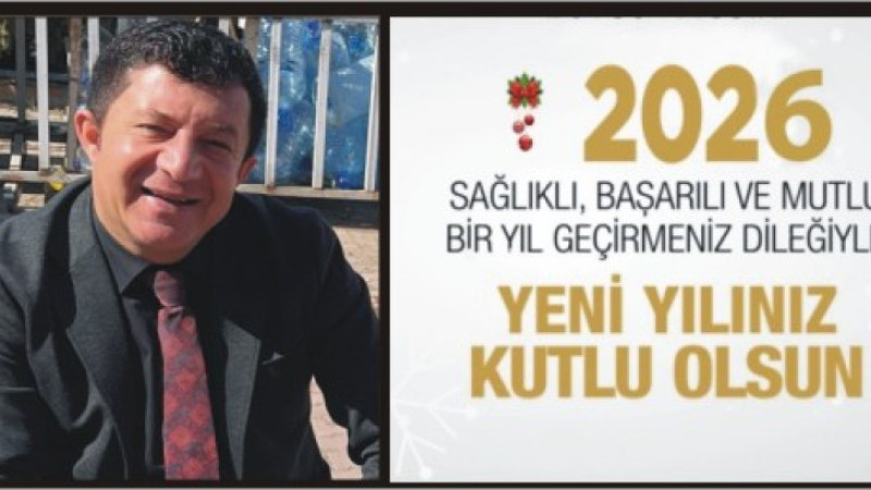 SALİH YAŞAR'DAN YENİ YIL MESAJI