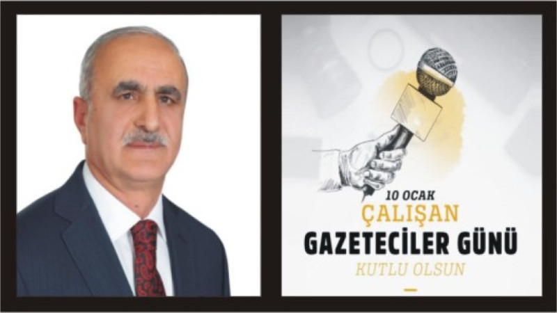 İSMET ASLAN'DAN 10 OCAK GAZETECİLER GÜNÜ MESAJI
