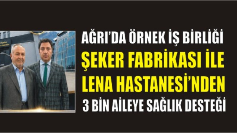 Şeker Fabrikası’ndan Büyük Hamle: Çalışan ve Çiftçiye Sağlık Desteği