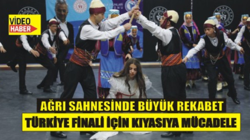 11 İl, Tek Sahne: Ağrı’da Halk Oyunları Büyüledi