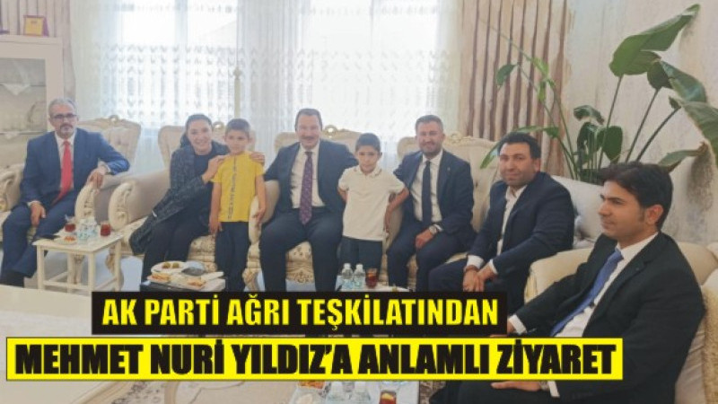 AK Parti Teşkilatından Mehmet Nuri Yıldız’a Vefa Ziyareti