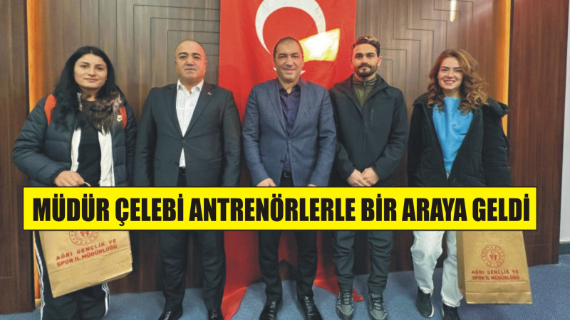 Antrenörlerle Planlama ve Değerlendirme Toplantısı Yapıldı