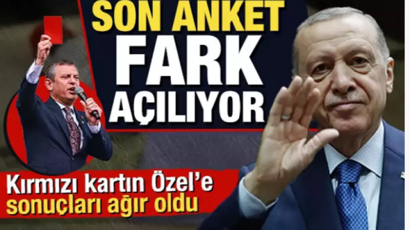 Son seçim anketi: AK Parti ile CHP arasındaki fark açılıyor