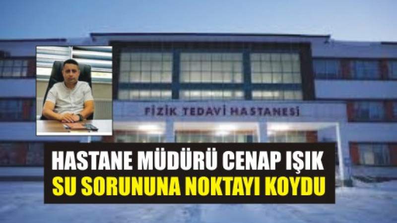 “Kısa Sürede Büyük Hizmet: Cenap Işık’tan Hastaneye Hayati Dokunuş”