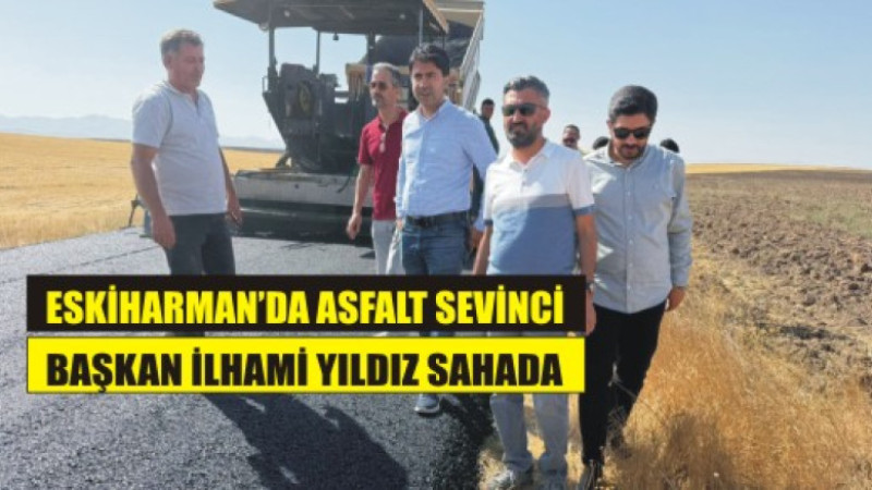 “AK Parti Ağrı İl Başkanı Yıldız’dan Eskiharman’a Yol Çıkarması”