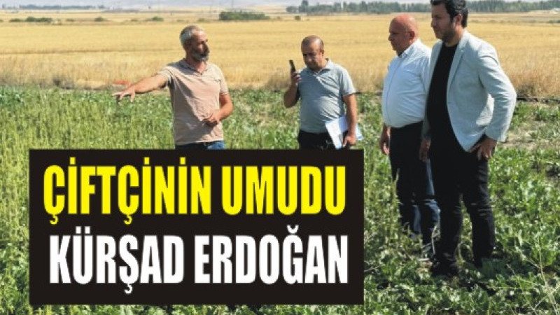 “Çiftçiler İlk Kez Fabrika Müdürünü Tarlalarında Gördü”
