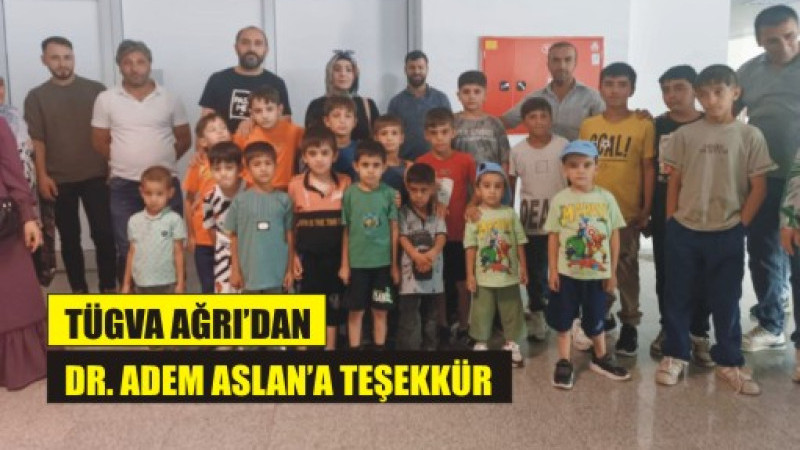 TÜGVA Ağrı’dan Anlamlı Hizmet: 40 Çocuğa Sünnet Organizasyonu