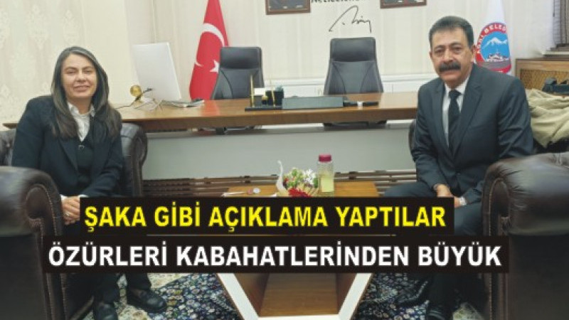“Özürleri Kabahatlerinden Büyük”