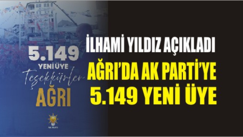 “AK Parti’de Rekor Artış: 2025’te 664 Bin Yeni Üye”