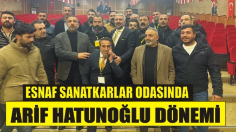 HATUNOĞLU ESOB SEÇİMİNİ KAZANDI