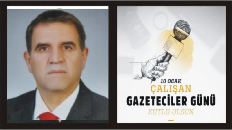 AYDIN KASAR'DAN 10 OCAK GAZETECİLER GÜNÜ MESAJI
