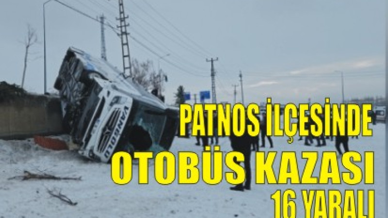 Ağrı'da yolcu otobüsü devrildi: Çok sayıda yaralı var!