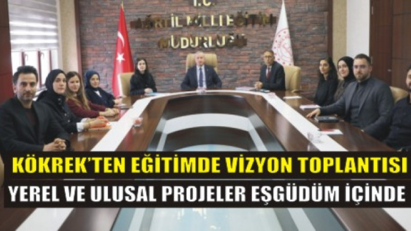Ağrı Eğitiminde Yeni Dönem: 2025–2026 İçin Stratejik Yol Haritası Belirlendi