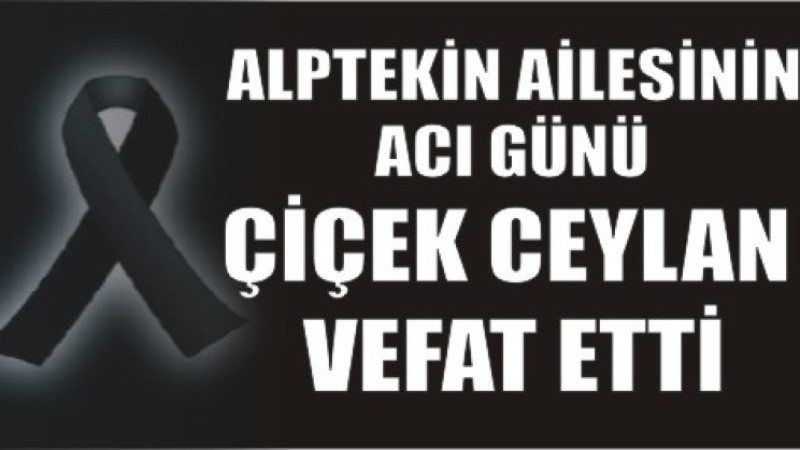 ALPTEKİN AİLESİNİN ACI GÜNÜ