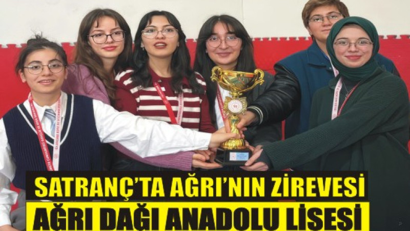 Satrançta Ağrı Dağı Anadolu Lisesi Rüzgarı