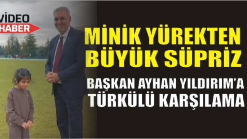 Görme Engelli Minik Sporcudan Büyük Jest: Başkan Ayhan Yıldırım’a Anlamlı Sürpriz