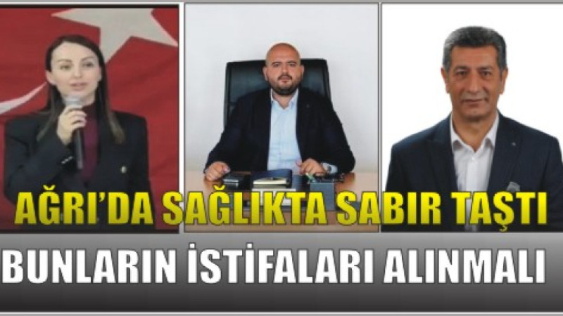 AĞRI’DA SAĞLIKTA KRİZ BÜYÜYOR: KİM SORUMLULUK ALACAK?