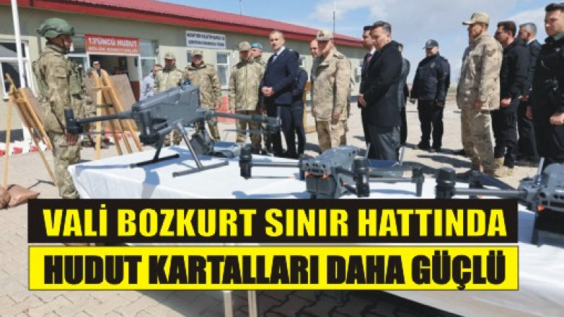 Ağrı’da Sınır Güvenliğine Dev Takviye