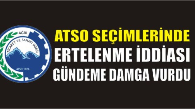 “ATSO Seçimleri Öncesi Gözler Resmi Açıklamada”