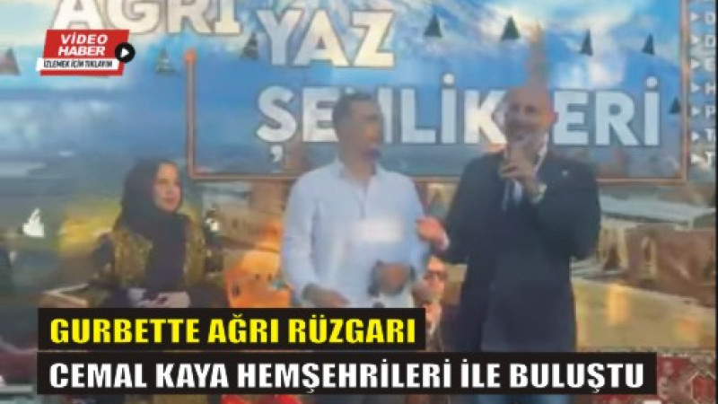 CEMAL KAYA, KOCAELİ’DE HEMŞEHRİLERİYLE BULUŞTU