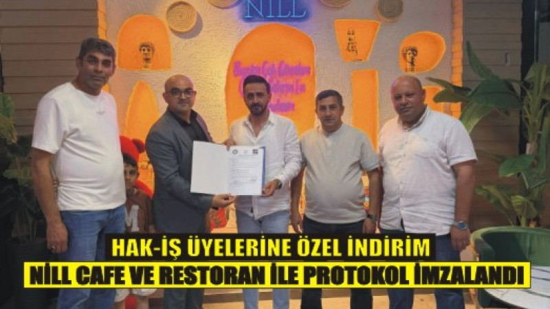 HAK-İŞ Üyelerine Büyük Avantaj: NİLL Cafe ile İndirim Protokolü