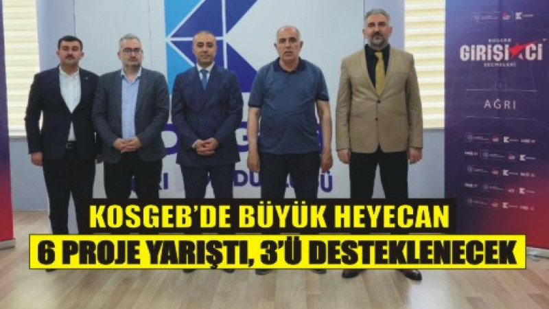 Ağrı’da Yeni İş Fikirleri Masaya Yatırıldı