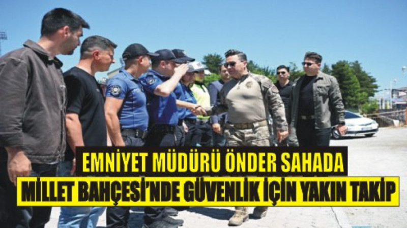 Göksel Önder Sahaya İndi, Güvenlik Tedbirleri Artırıldı