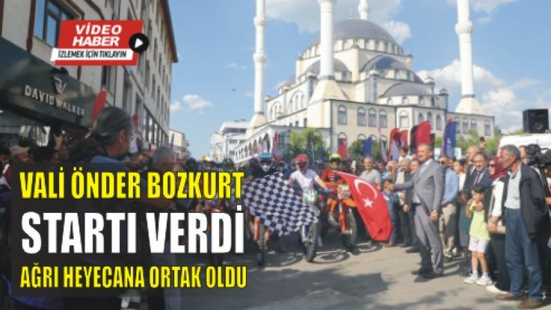 Türkiye'nin Enduro Devleri Ağrı'da Buluştu