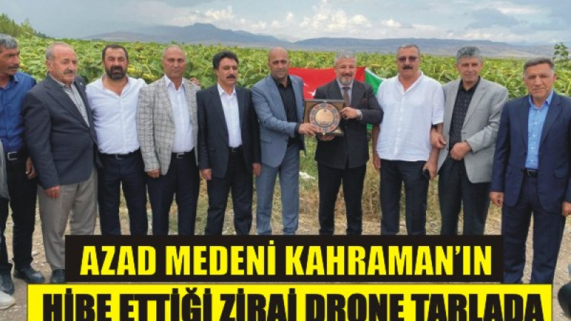 Ağrı’da Tarla Teknolojiyle Buluştu!