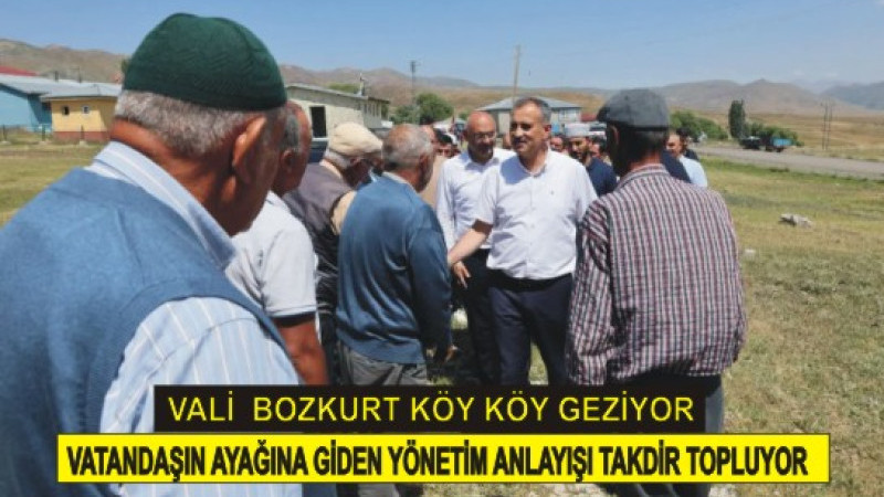 Gidilmeyen Köylere Vali Dokunuşu