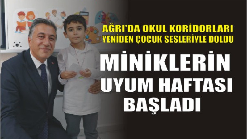 Minik Öğrencilerin İlk Gün Heyecanı