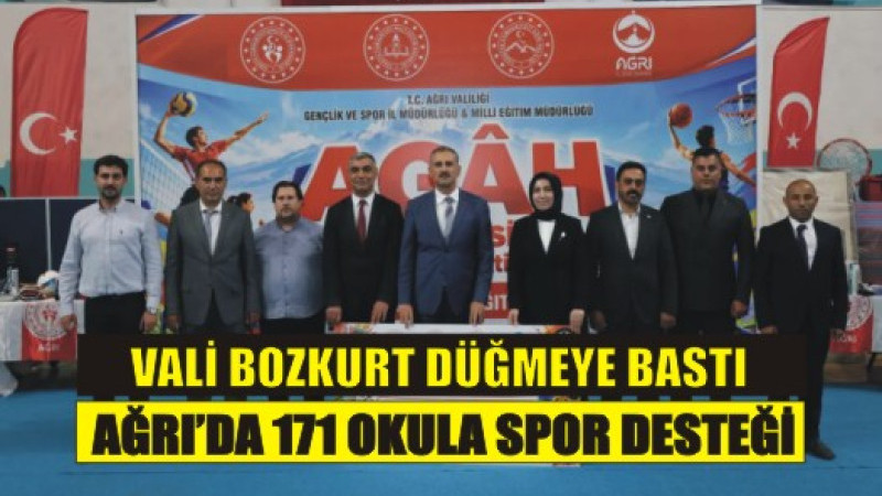 Vali Bozkurt’tan Ağrı’nın Gençlerine Büyük Destek:
