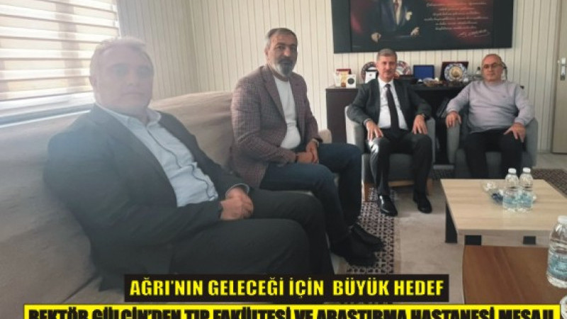 “Üniversitemiz Ağrı’nın Umudu ve Geleceğidir”