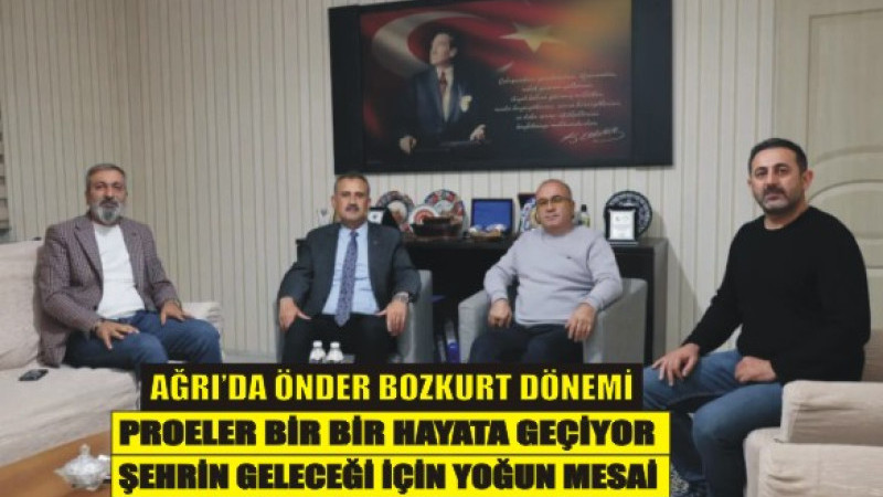 Ağrı’da Önder Bozkurt Dönemi